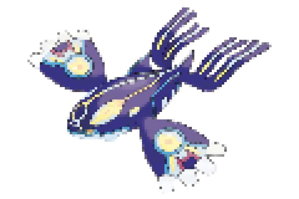 pixel art pokemon primo kyogre