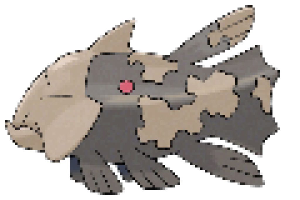 pixel art pokemon relicanth