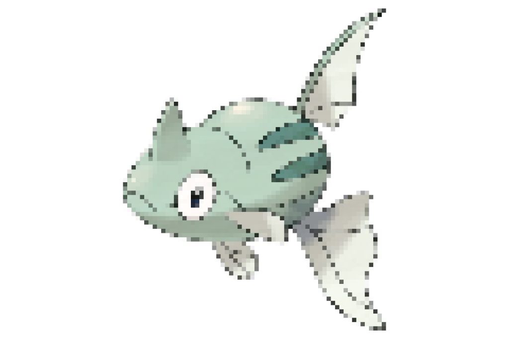 pixel art pokemon remoraid