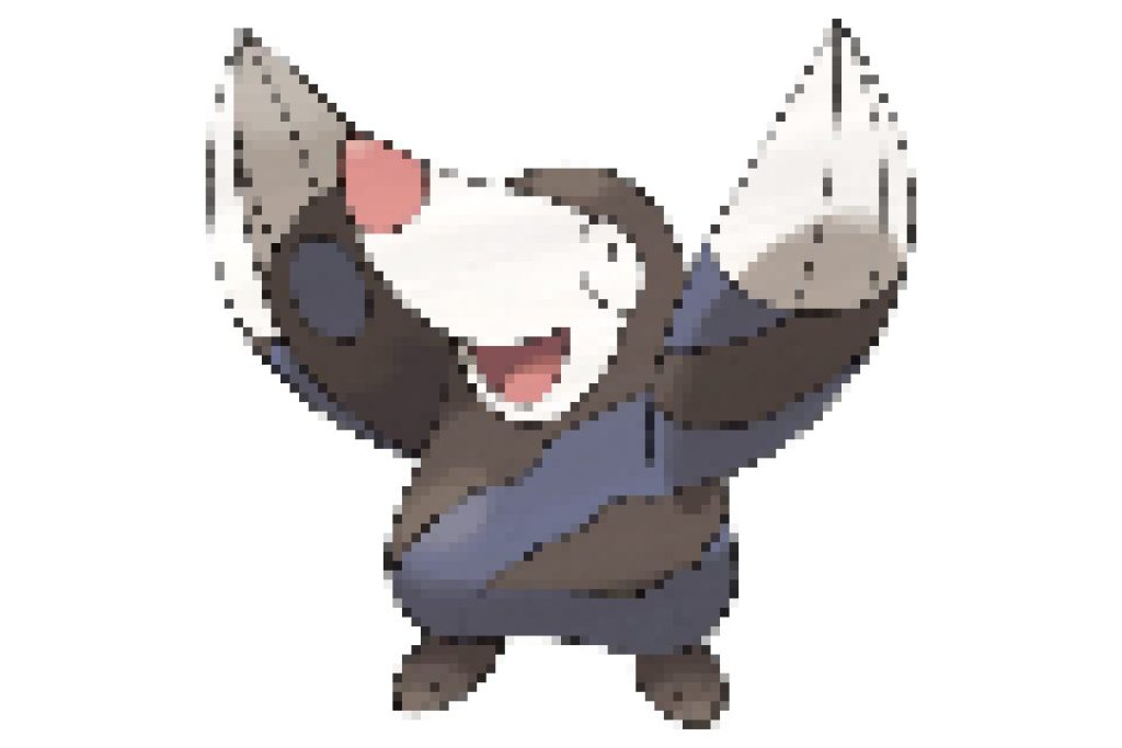 pixel art pokemon rototaupe