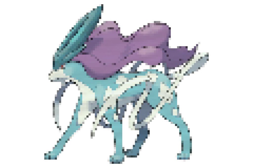 pixel art pokemon suicune