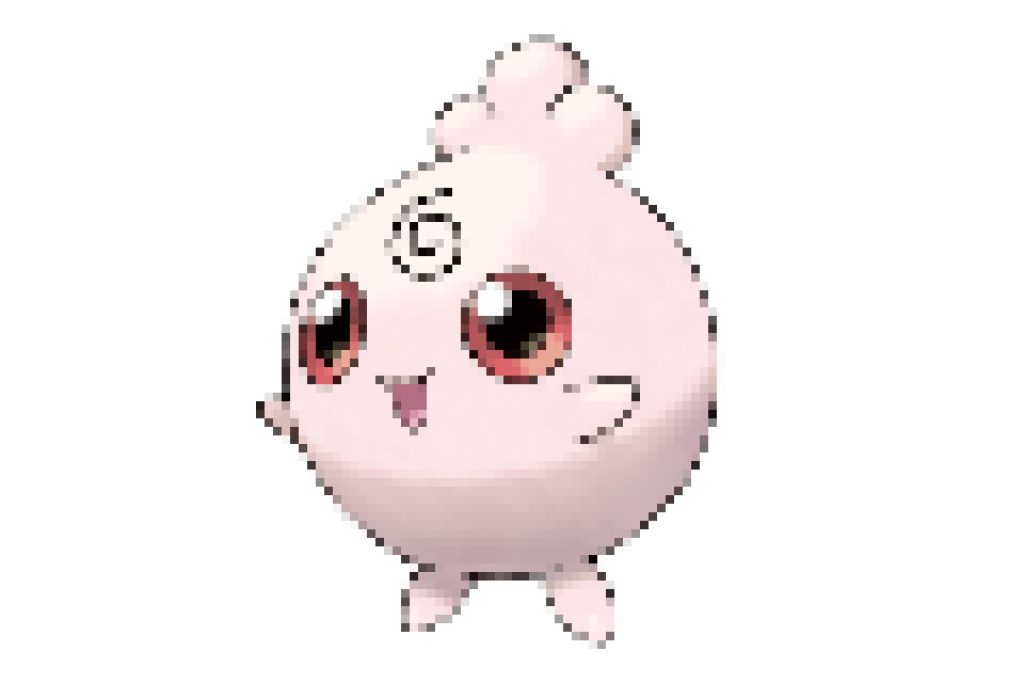 pixel art pokemon toudoudou