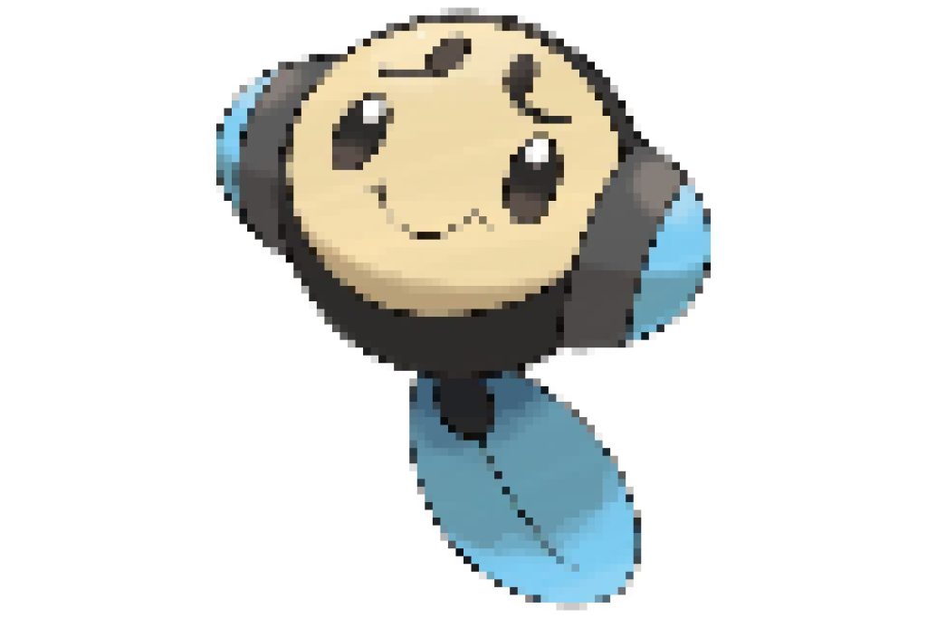pixel art pokemon tritonde