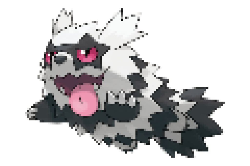 pixel art pokemon zigzaton galar