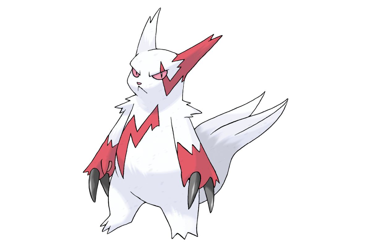 Pixel Art Pokemon Mangriff Mod le Coloriage Facile Dessin Imprimer