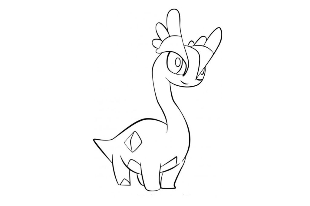 coloriage pokemon amagara
