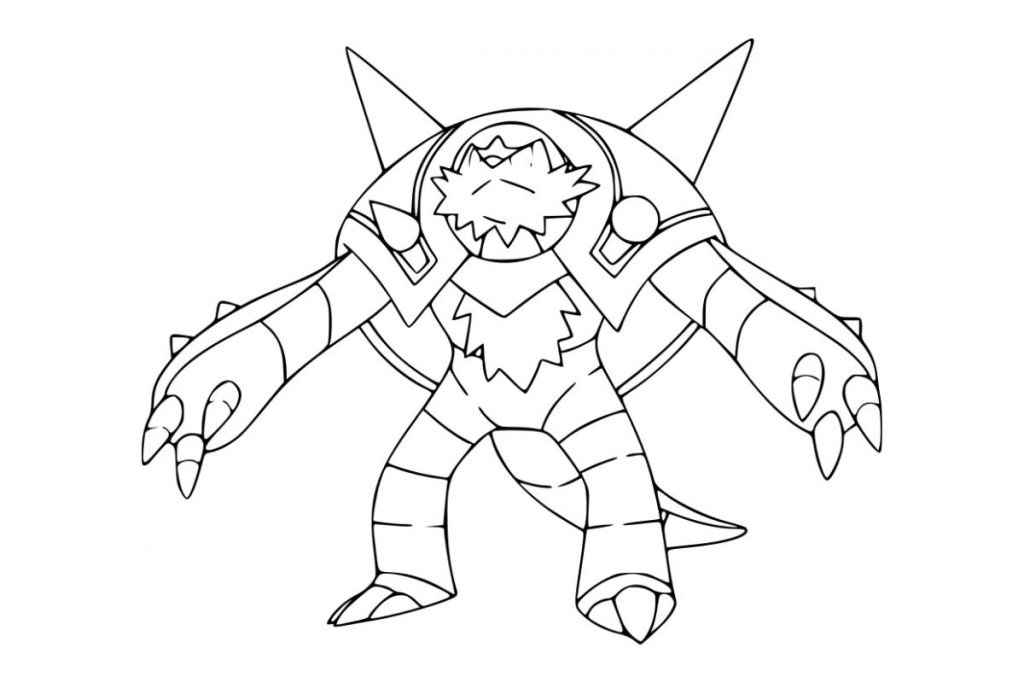 coloriage pokemon blindépique