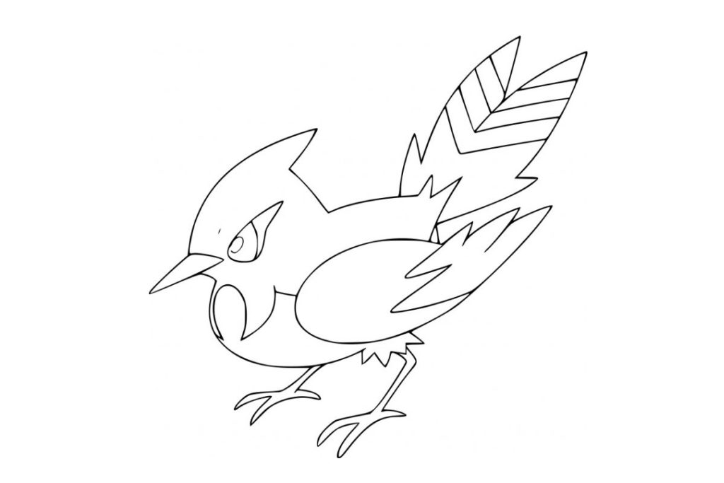 coloriage pokemon braisillon