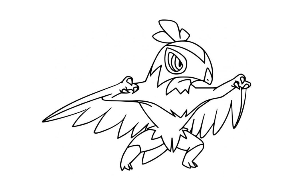 coloriage pokemon brutalibré
