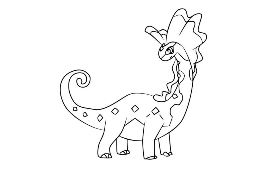 coloriage pokemon dragmara