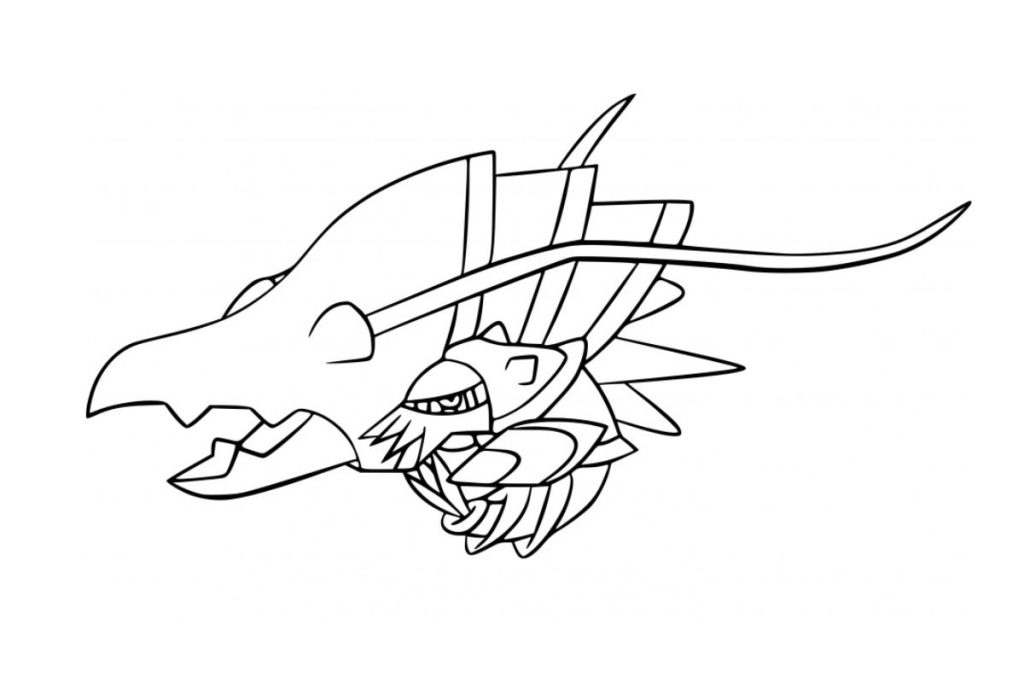 coloriage pokemon gamblast