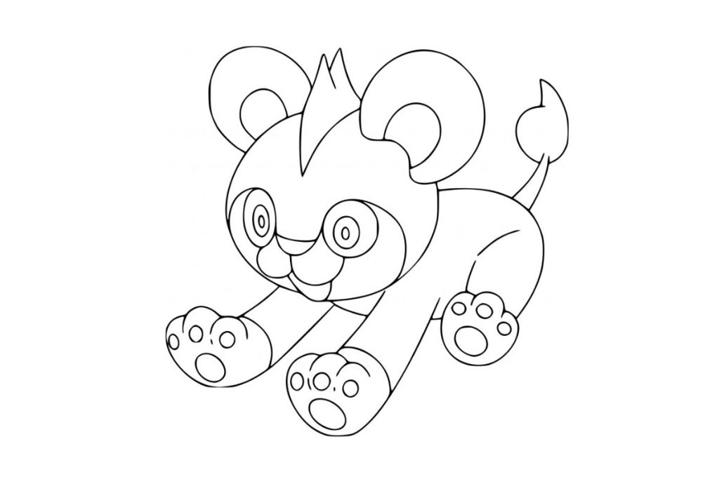coloriage pokemon hélionceau