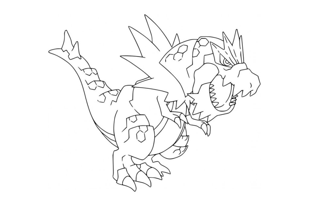 coloriage pokemon rexillius