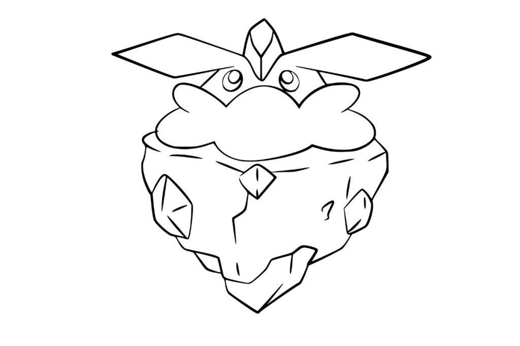 coloriage pokemon strassie