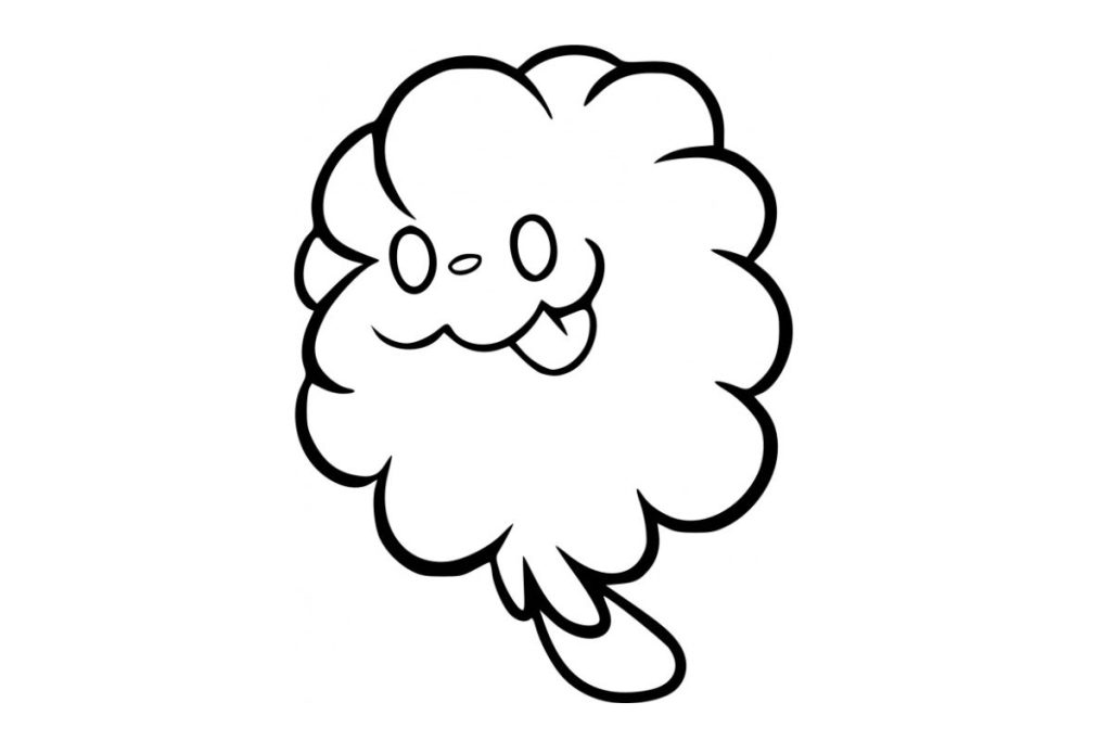 coloriage pokemon sucroquin