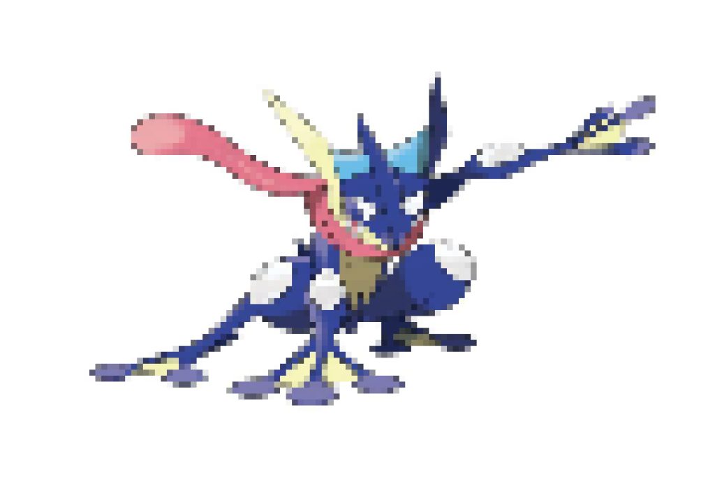 pixel art pokemon amphinobi