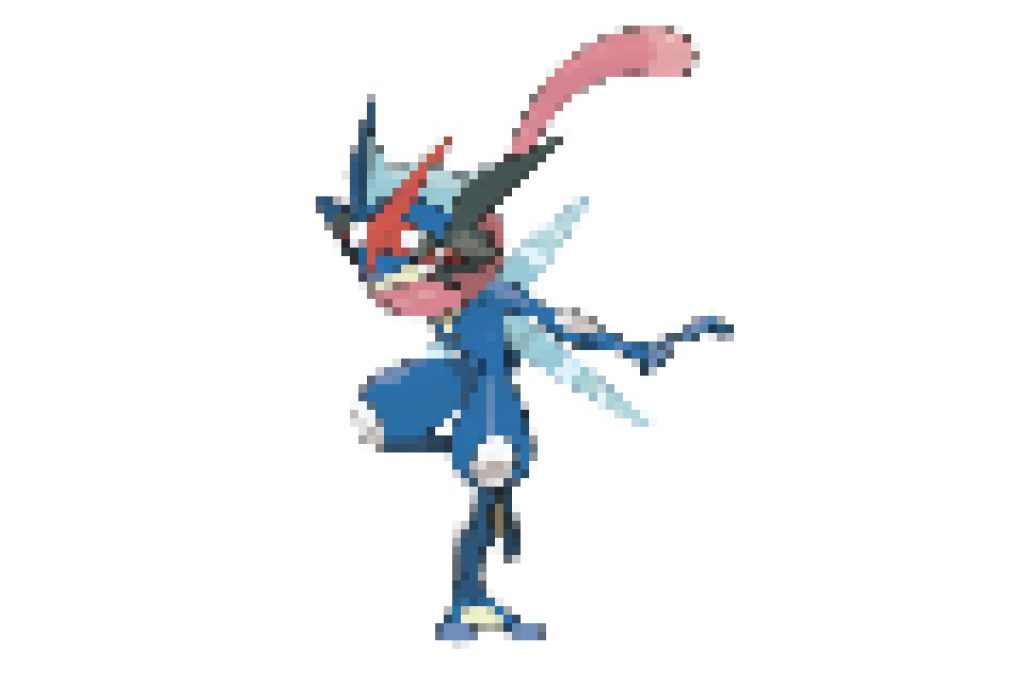 pixel art pokemon amphinobi forme sach