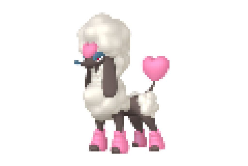 pixel art pokemon couafarel forme coeur