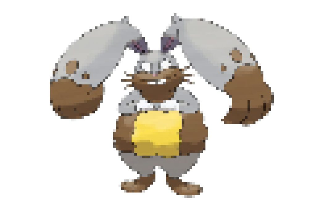 pixel art pokemon excavarenne
