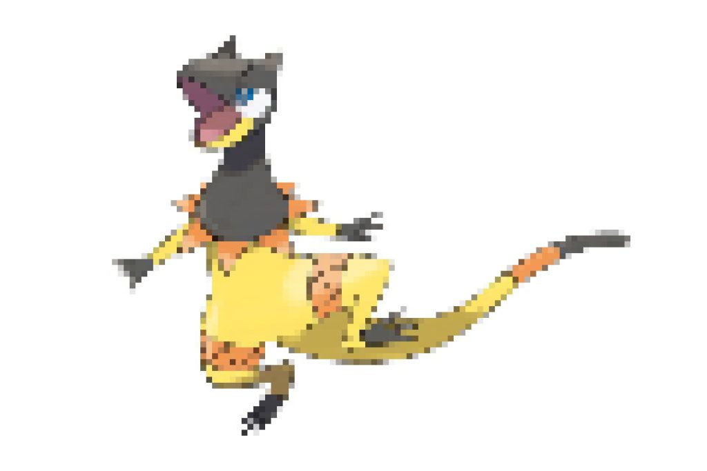 pixel art pokemon iguolta