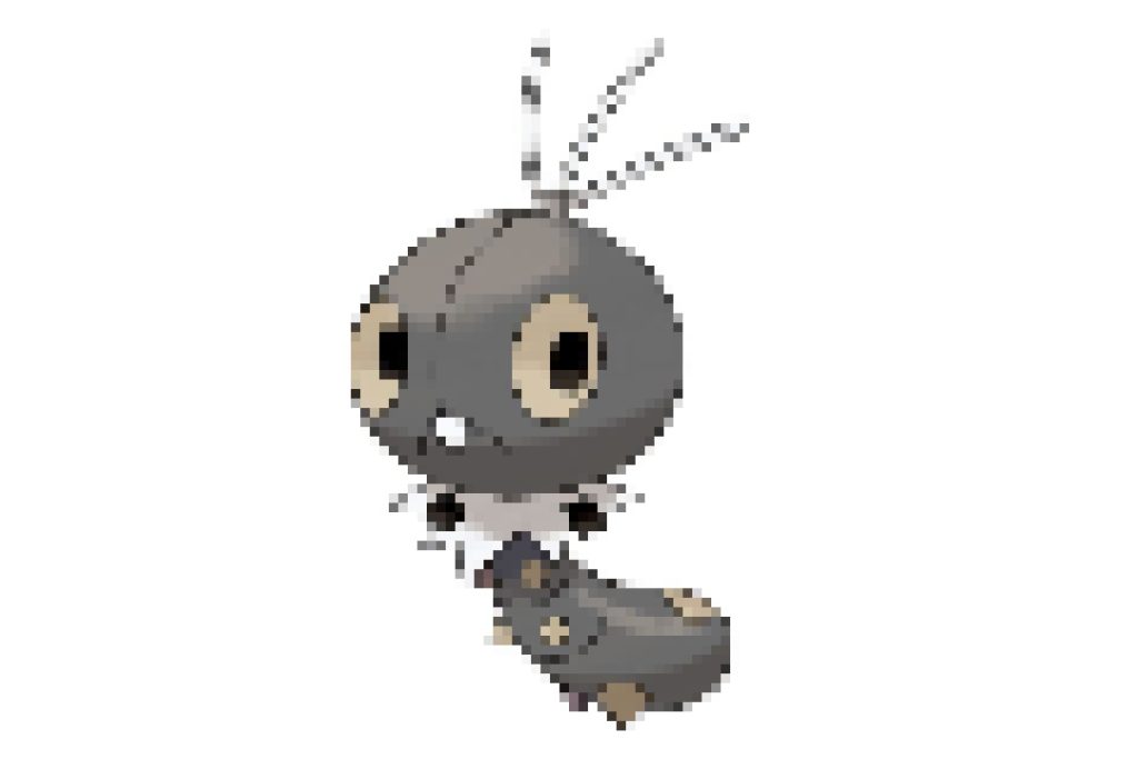 pixel art pokemon lépidonille