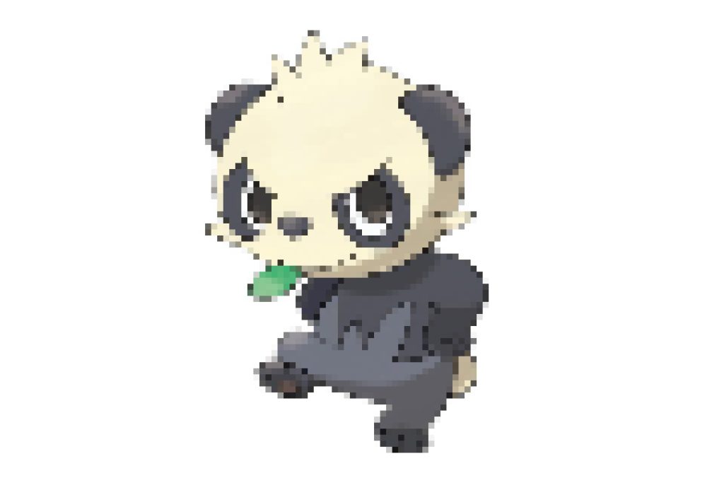 pixel art pokemon pandespiègle