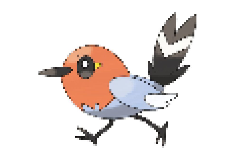 pixel art pokemon passerouge