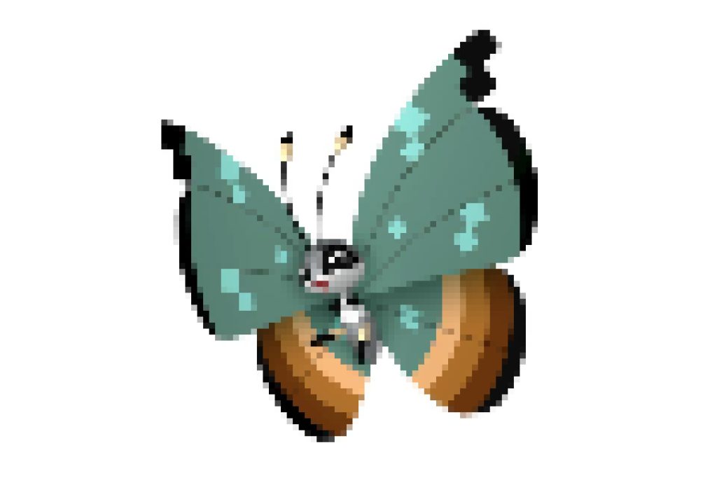 pixel art pokemon prismillon jungle