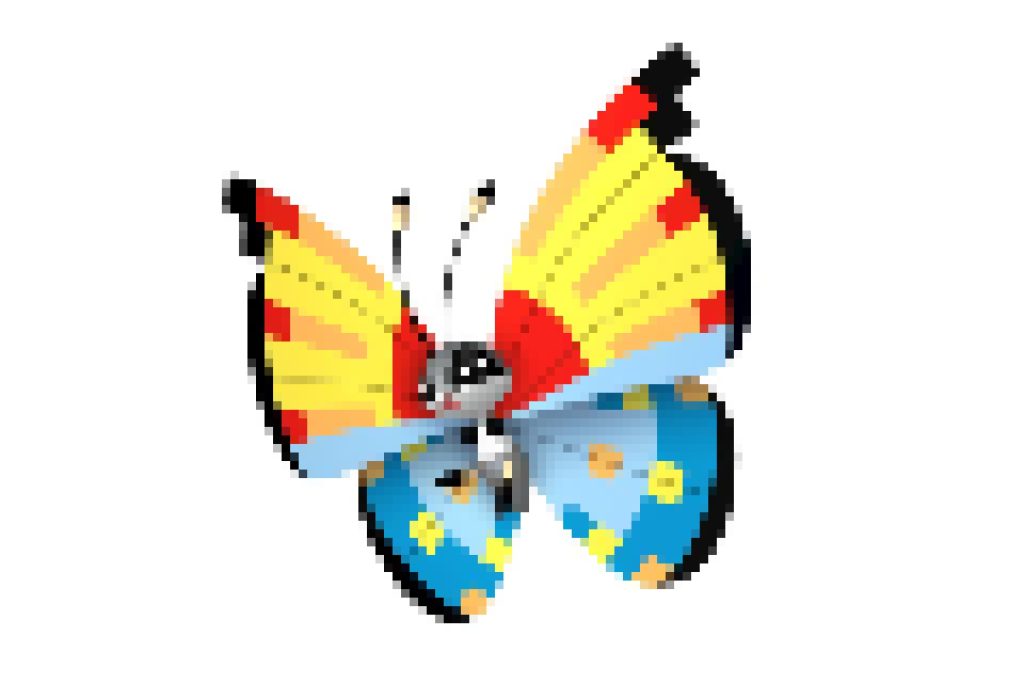 pixel art pokemon prismillon soleil levant