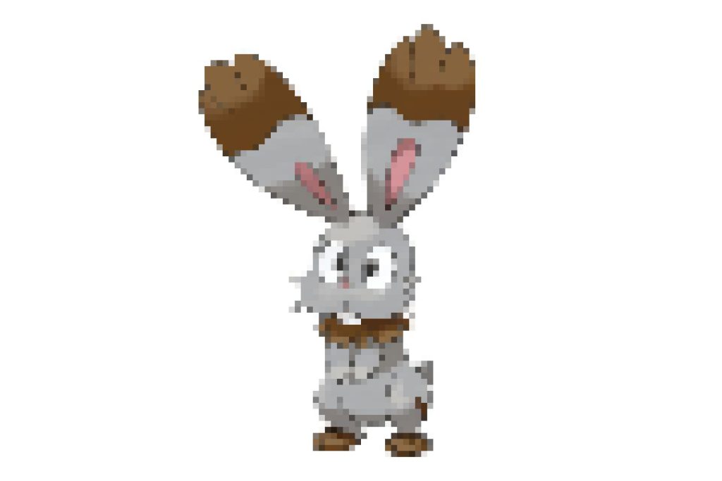 pixel art pokemon sapereau