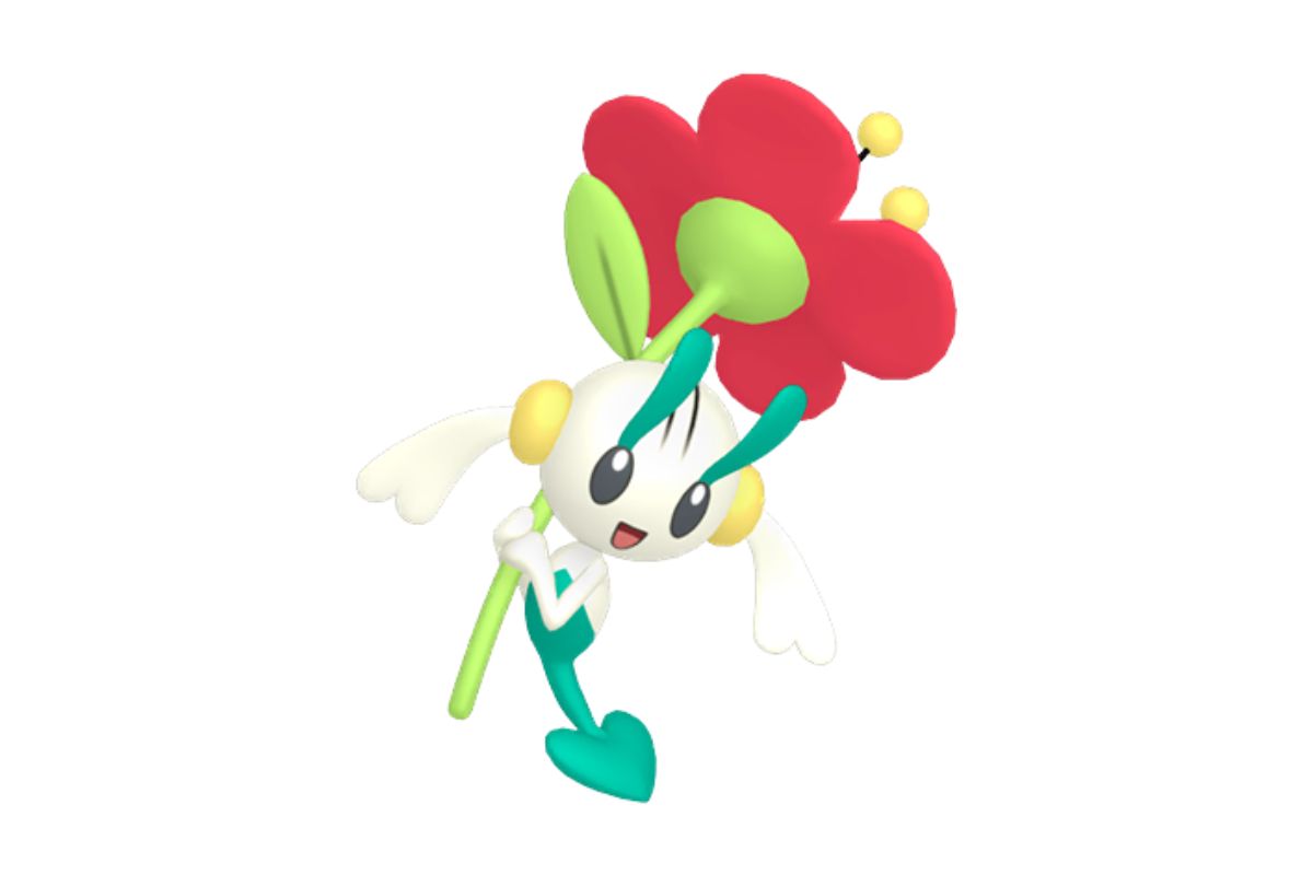 pokemon floette fleur rouge