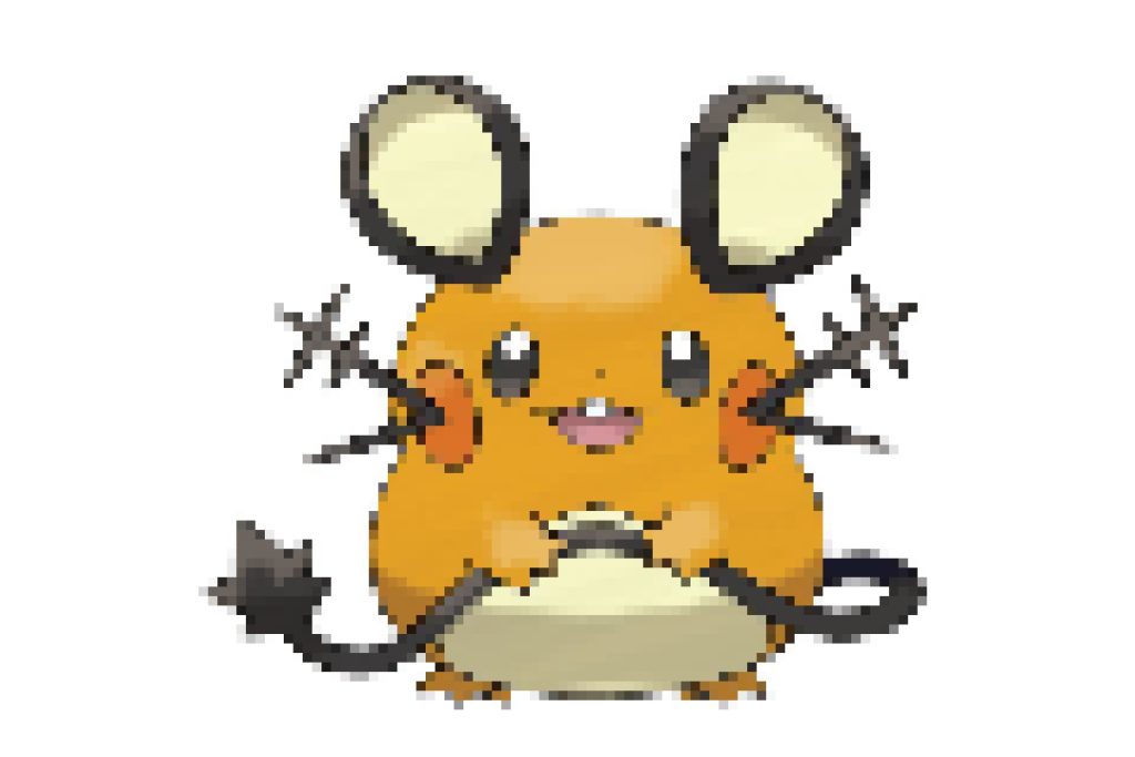 pixel art pokemon dedenne